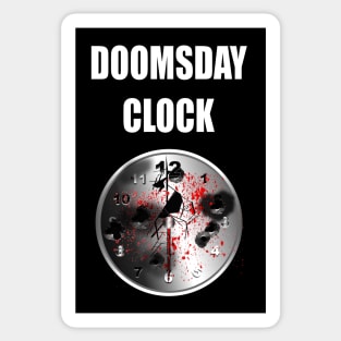 One minute Past Midnight Doomsday Clock Sticker